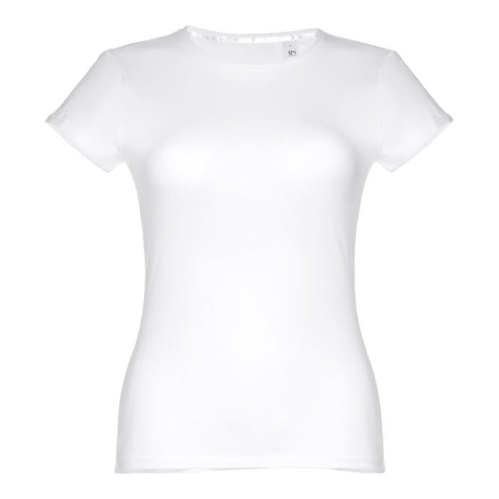 Camisetas personalizadas mujer algodón color blanco primera vista Camisetas personalizadas mujer algodón color blanco primera vista