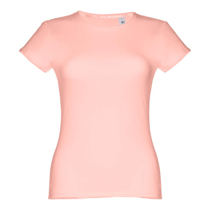 Camisetas personalizadas mujer algodón color salmón primera vista Camisetas personalizadas mujer algodón color salmón primera vista