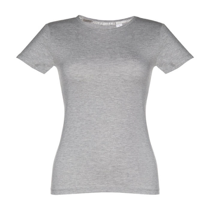 Camisetas personalizadas mujer algodón color gris primera vista Camisetas personalizadas mujer algodón color gris primera vista