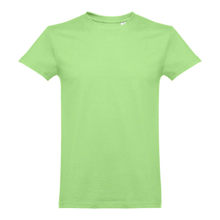Camiseta cuello tubular y algodón 190 g/m2 color verde claro primera vista