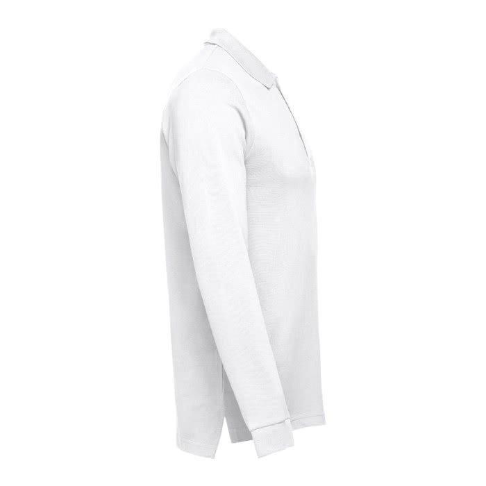 Polos empresa manga larga color blanco