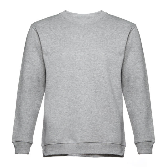 Sudadera poliéster y algodón 300 g/m2 color gris primera vista