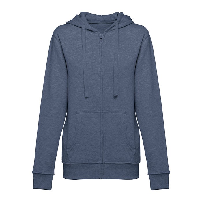Sudadera para mujer de 320 g/m2 color azul jaspeado Sudadera para mujer de 320 g/m2 color azul jaspeado