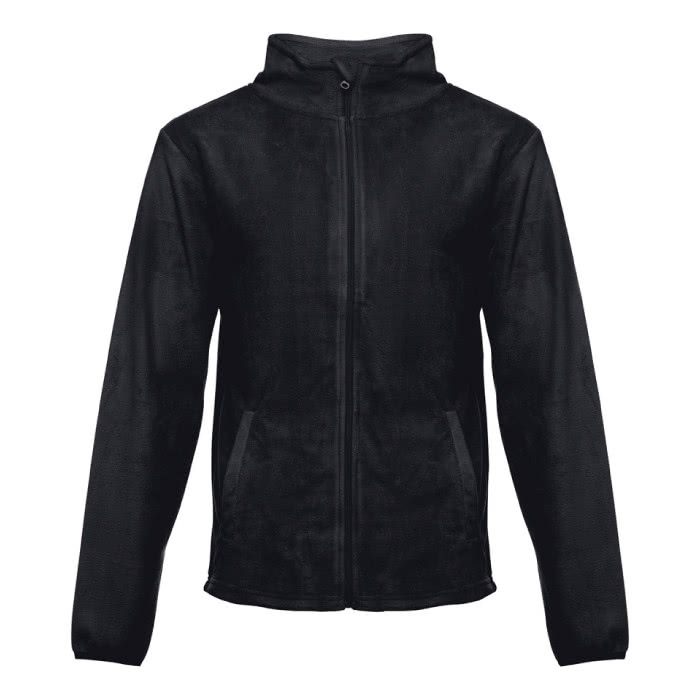 Polares publicitarios poliéster 260 g/m2 color negro primera vista