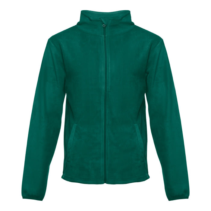 Polares publicitarios poliéster 260 g/m2 color verde oscuro primera vista