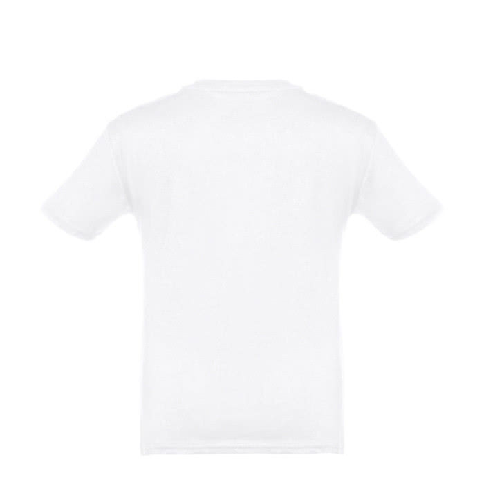 Camiseta personalizada para niños color blanco segunda vista