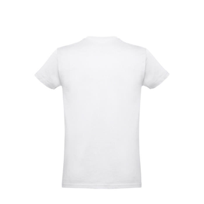 Camisetas con logotipo niños algodón 190 g/m2 color blanco segunda vista