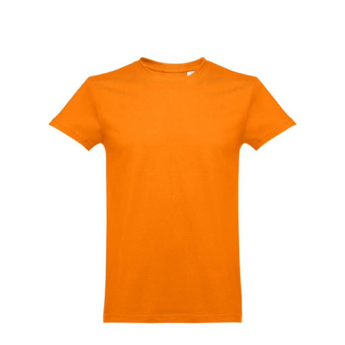 Camisetas con logotipo niños algodón 190 g/m2 color naranja primera vista