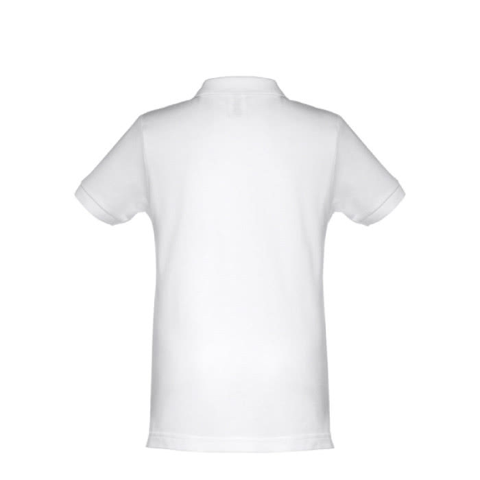 Polos personalizables infantiles 195 g/m2 color blanco segunda vista