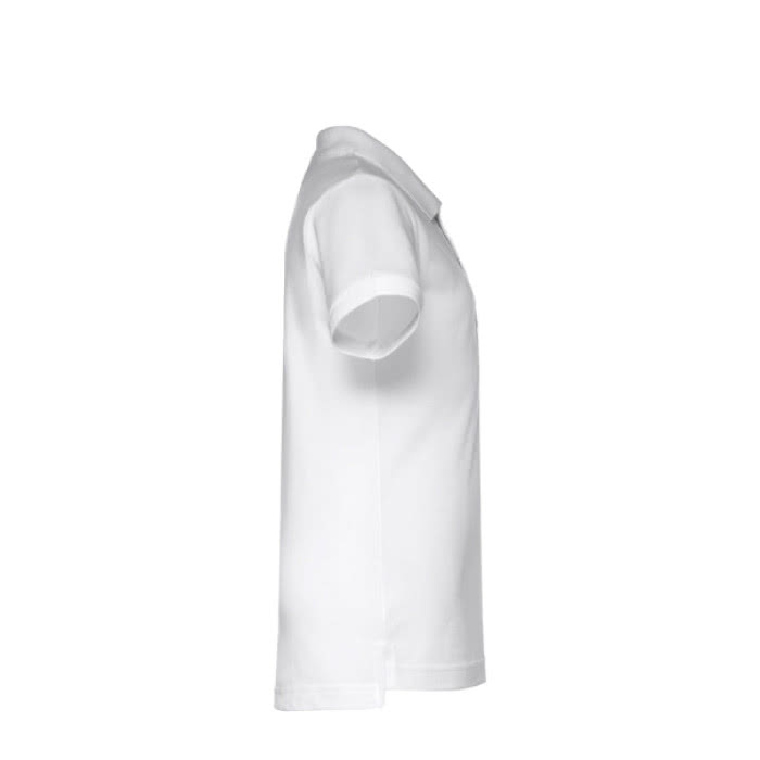 Polos personalizables infantiles 195 g/m2 color blanco tercera vista