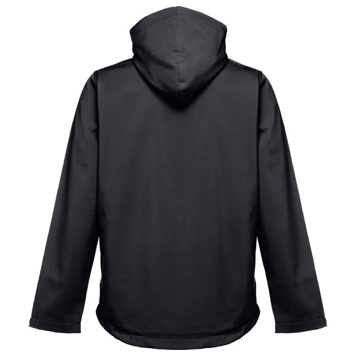 Chaquetas soft shell impresas color negro Chaquetas soft shell impresas color negro