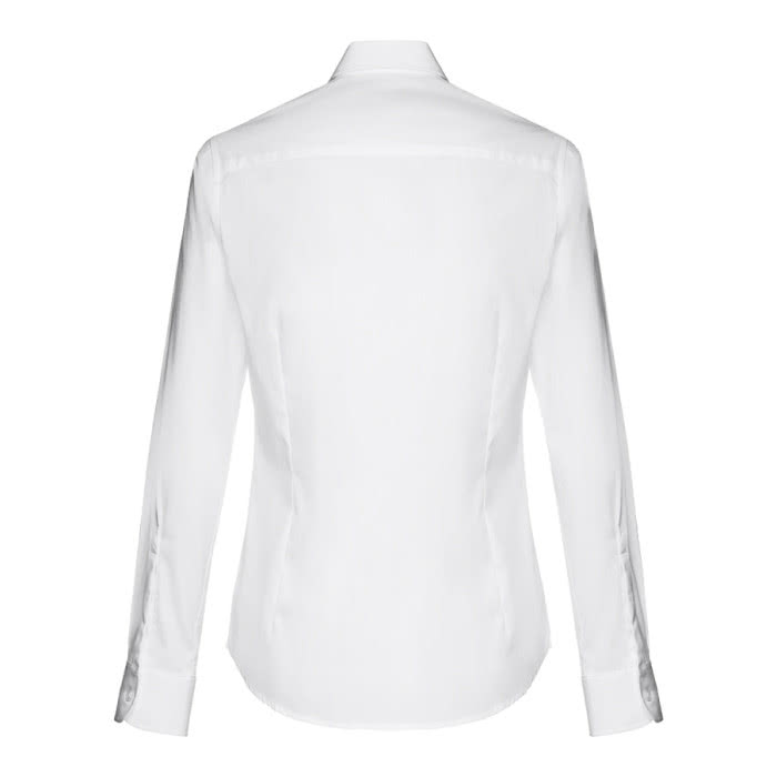 Camisa para mujer 115 g/m2 color blanco segunda vista
