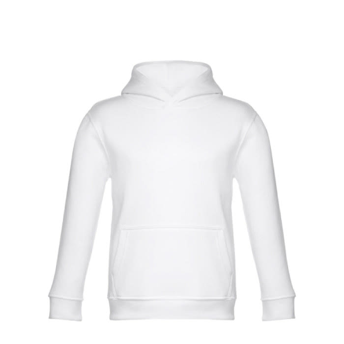 Sudadera infantil personalizada color blanco