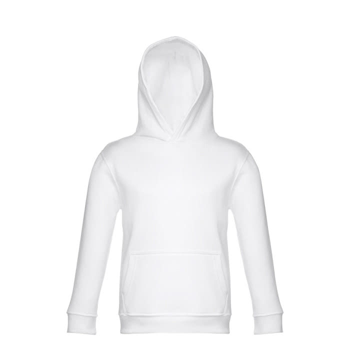 Sudadera niños personalizada color blanco