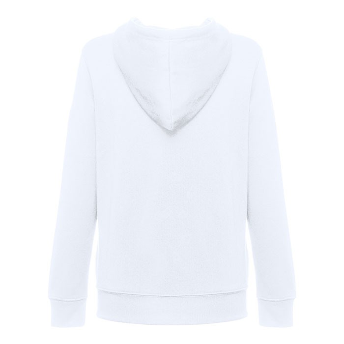 Sudadera para mujer de 320 g/m2 color blanco segunda vista Sudadera para mujer de 320 g/m2 color blanco segunda vista
