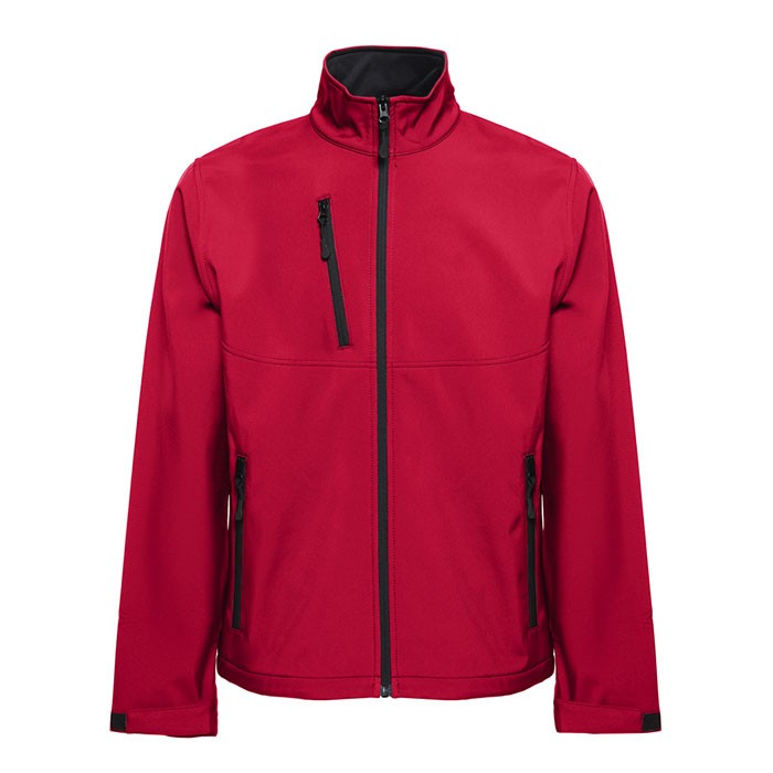 Chaqueta resistente al agua 280 g/m2 color rojo primera vista