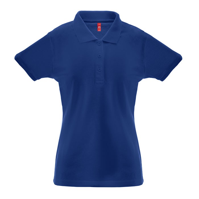 Polo de algodón y poliéster 200 g/m2 color azul real primera vista Polo de algodón y poliéster 200 g/m2 color azul real primera vista