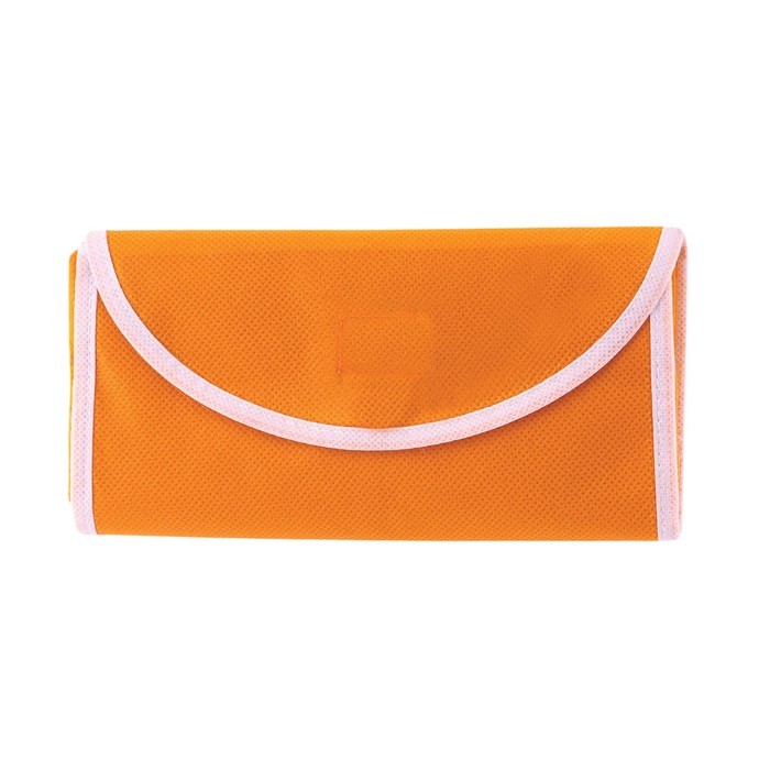 Bolsa plegable de non-woven con cierre de velcro 80 g/m2 Bolsa plegable de non-woven con cierre de velcro 80 g/m2