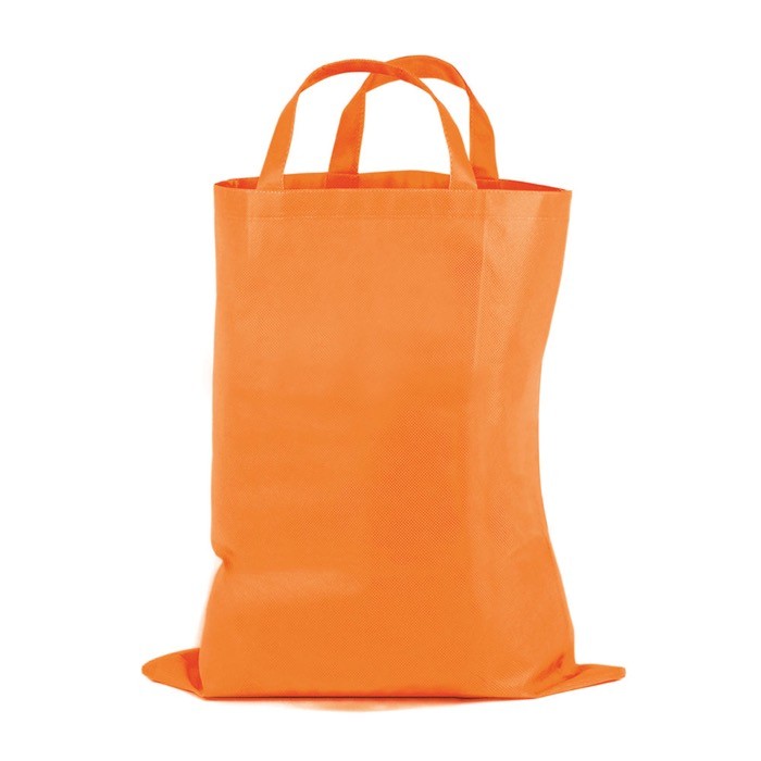Bolsa plegable de non-woven con cierre de velcro 80 g/m2 Bolsa plegable de non-woven con cierre de velcro 80 g/m2