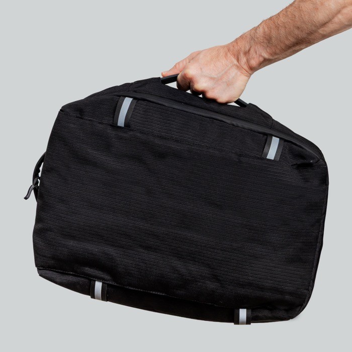 Mochila de bambú jacquard con cremalleras impermeables PC 15.6” Mochila de bambú jacquard con cremalleras impermeables PC 15.6”