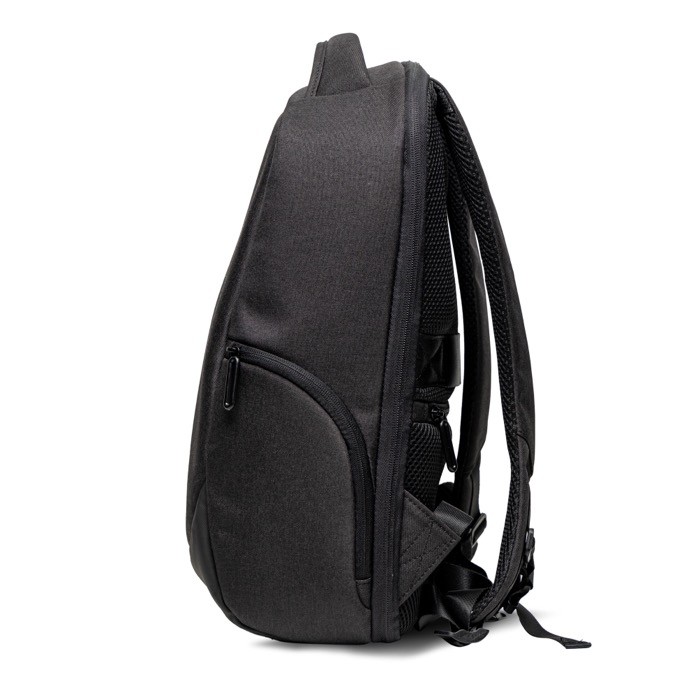 Mochila antirrobo de nylon para PC con bolsillo trasero 15,6” color negro vista 2 Mochila antirrobo de nylon para PC con bolsillo trasero 15,6” color negro vista 2