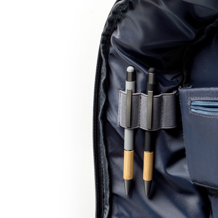 Mochila antirrobo de nylon para PC con bolsillo trasero 15,6” vista 1 Mochila antirrobo de nylon para PC con bolsillo trasero 15,6” vista 1