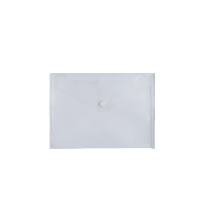 Carpeta transparente de plástico para llevar documentos A5 80 g/m2 color transparente Carpeta transparente de plástico para llevar documentos A5 80 g/m2 color transparente