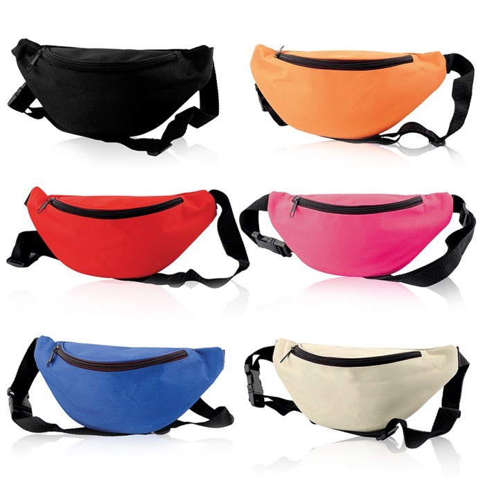 Riñonera de poliéster 600D ideal para andar con correa ajustable vista detalle 7 Riñonera de poliéster 600D ideal para andar con correa ajustable vista detalle 7