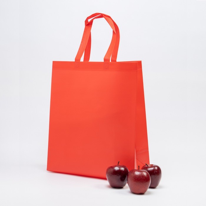 Bolsa de non-woven con efecto mate y alta resistencia 110 g/m2 vista de ambiente
