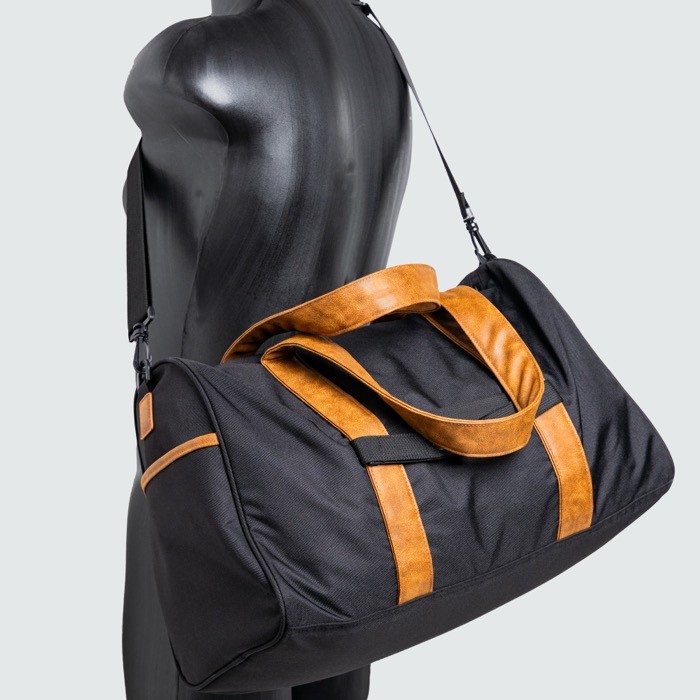 Bolso de RPET resistente al agua con cierre magnético y bolsillo