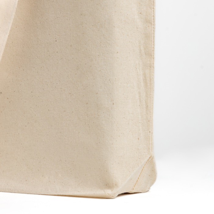 Bolsa de algodón 100% con asas largas ideal para la compra 140 g/m2