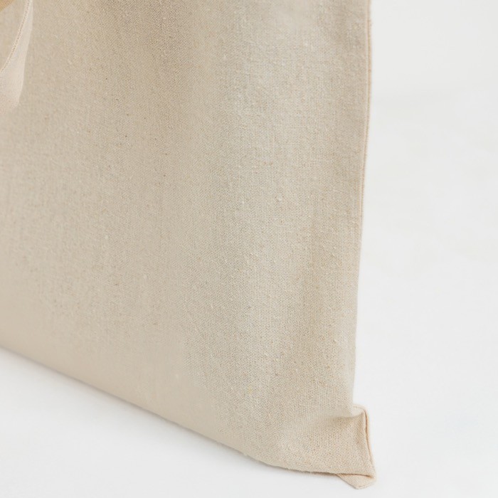 Bolsa de algodón con asas largas e interlock resistente 240 g/m2 vista 1 Bolsa de algodón con asas largas e interlock resistente 240 g/m2 vista 1