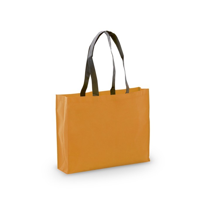 Bolsa non-woven resistente 100 g/m2 color naranja