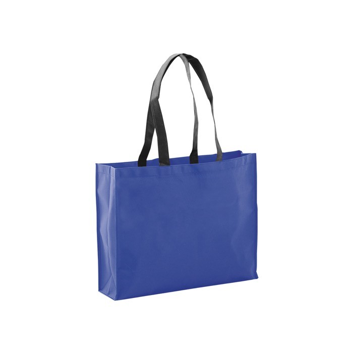 Bolsa non-woven resistente 100 g/m2 color azul