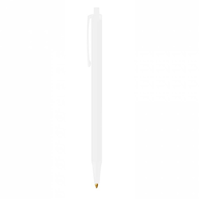 Bolígrafos personalizados baratos color blanco