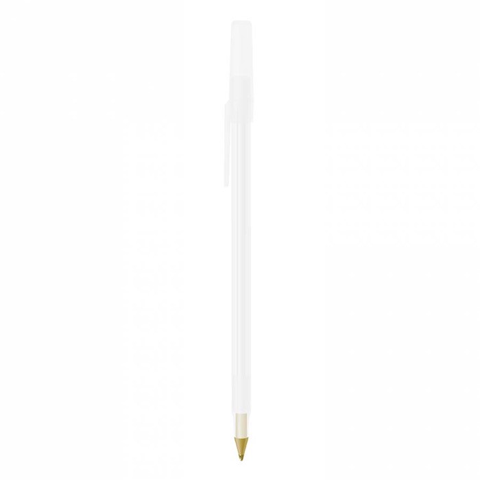 Bolígrafos de diseño clásico color blanco Bolígrafos de diseño clásico color blanco