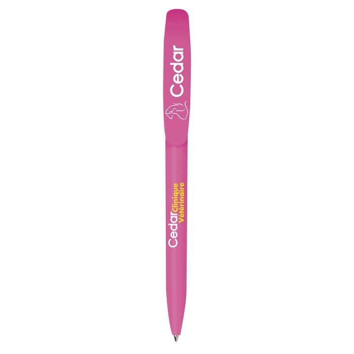 Bolis personalizados BIC color rosa primera vista Bolis personalizados BIC color rosa primera vista
