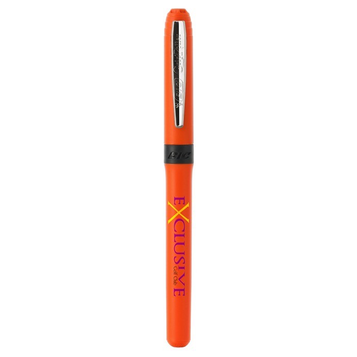 Bolígrafos tinta secado rápido color naranja primera vista Bolígrafos tinta secado rápido color naranja primera vista