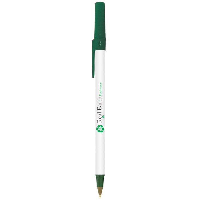 Bolígrafo eco para personalizar color verde primera vista
