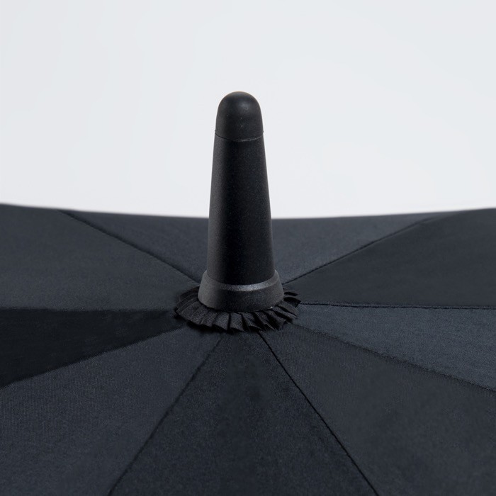 Paraguas automático de poliéster en carbono y mango de goma Ø103 color negro