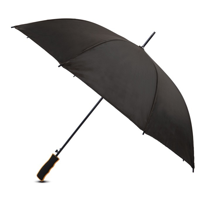 Paraguas automático con interior en colores y 8 paneles Ø103 color naranja vista 1