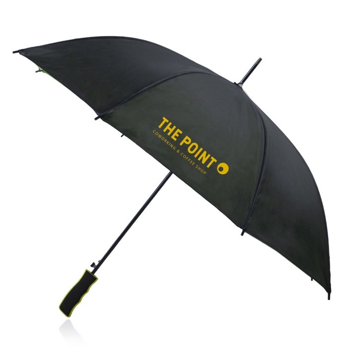 Paraguas automático con interior en colores y 8 paneles Ø103 color verde claro vista detalle 7