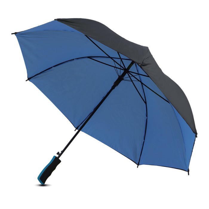 Paraguas automático con interior en colores y 8 paneles Ø103 color azul real