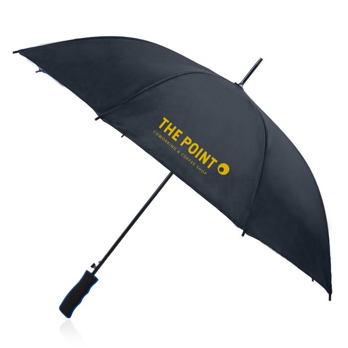 Paraguas automático con interior en colores y 8 paneles Ø103 color azul real vista detalle 7