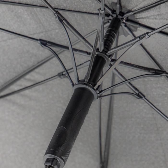 Paraguas automático de RPET con mango estilo golf y 8 paneles Ø120 vista 3 Paraguas automático de RPET con mango estilo golf y 8 paneles Ø120 vista 3