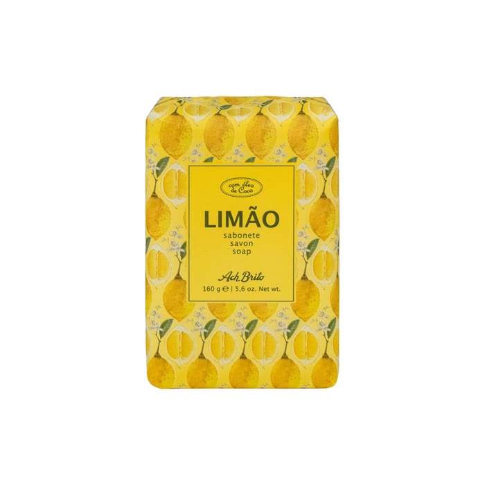 Jabón vegetal con aceite de coco fabricado en Portugal 160g color amarillo Jabón vegetal con aceite de coco fabricado en Portugal 160g color amarillo