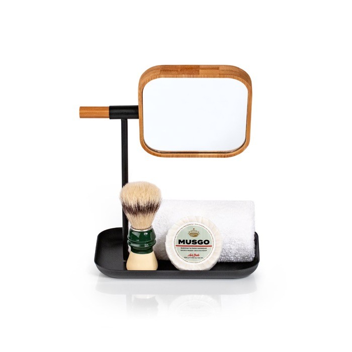 Jabón de afeitar de origen vegetal con extractos de coco 100g tercera vista Jabón de afeitar de origen vegetal con extractos de coco 100g tercera vista