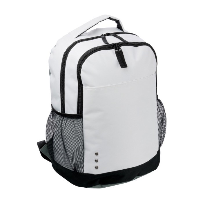 Mochila de poliéster 600D con varios bolsillos exteriores primera vista Mochila de poliéster 600D con varios bolsillos exteriores primera vista