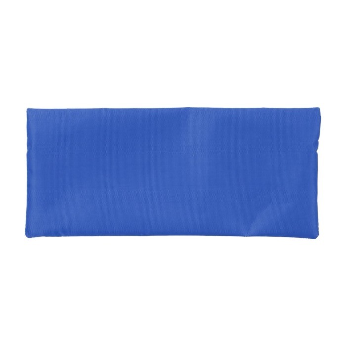 Clásico estuche escolar rectangular de poliéster con cremallera negra color azul ultramarino primera vista Clásico estuche escolar rectangular de poliéster con cremallera negra color azul ultramarino primera vista