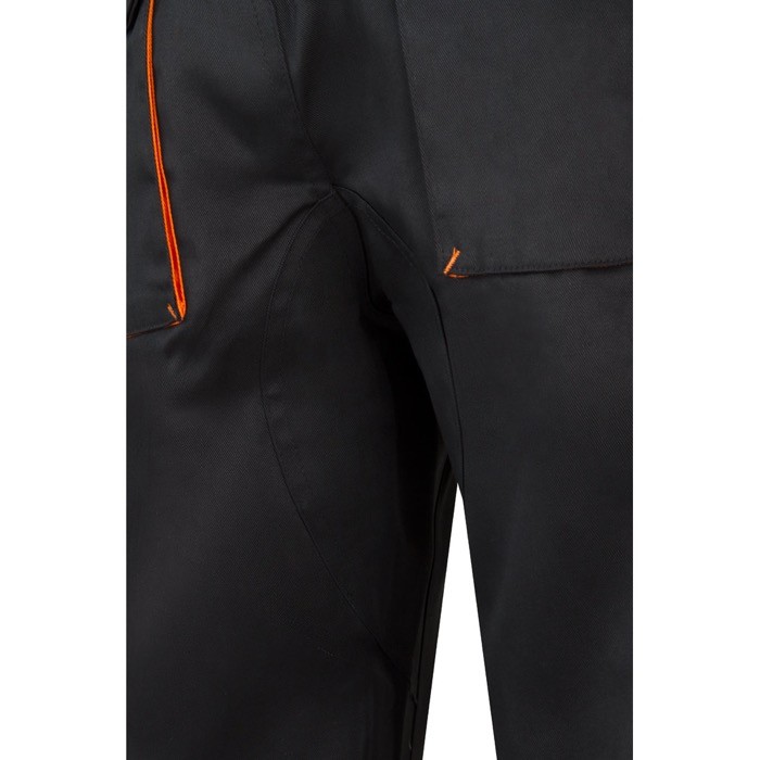 Pantalón de trabajo de sarga con varios bolsillos 200 g/m2 septima vista Pantalón de trabajo de sarga con varios bolsillos 200 g/m2 septima vista